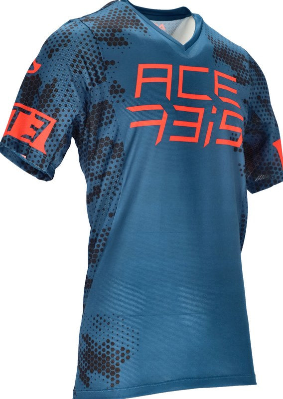 JERSEY MTB DRAKARIS, BLUE/BLACK