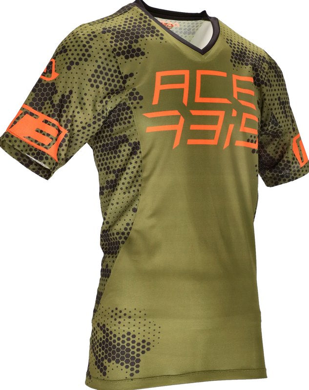JERSEY MTB DRAKARIS, BLACK/GREEN