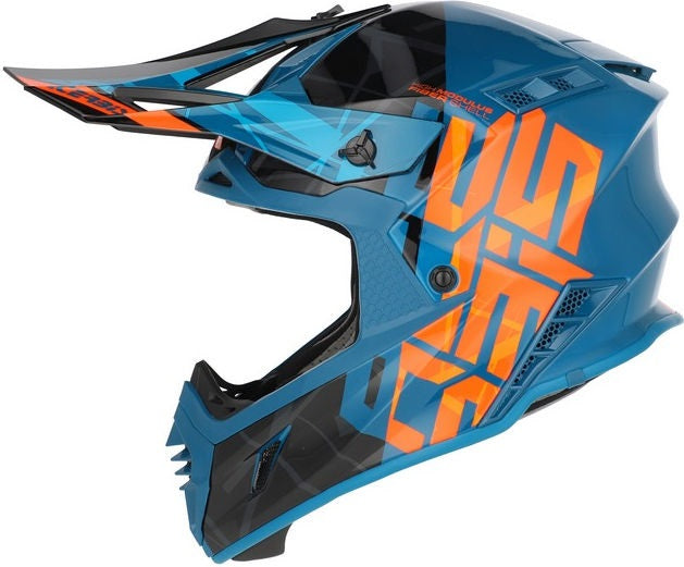 X-TRACK 22-06 HELMET, BLACK/GREEN
