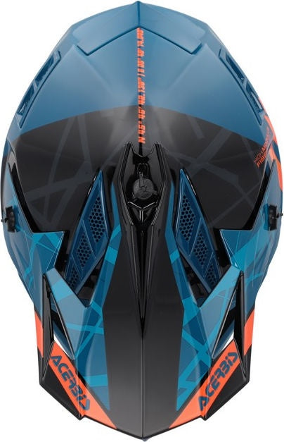 X-TRACK 22-06 HELMET, BLACK/GREEN
