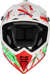 X-TRACK 22-06 HELMET, GREEN/WHITE