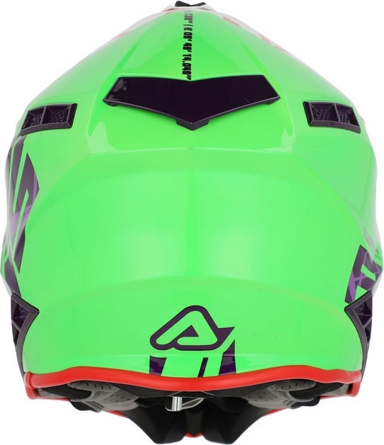 X-TRACK 22-06 HELMET, GREEN/WHITE