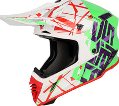 X-TRACK 22-06 HELMET, GREEN/WHITE