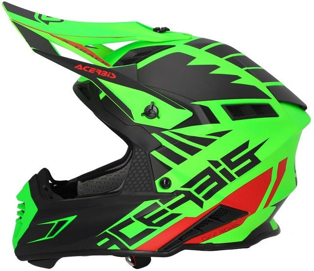 X-TRACK 22-06 HELMET, FLUO GREEN/BLACK