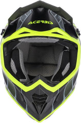 X-TRACK 22-06 HELMET, BLACK/FLUO YELLOW