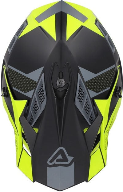 X-TRACK 22-06 HELMET, BLACK/FLUO YELLOW