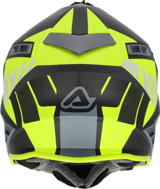 X-TRACK 22-06 HELMET, BLACK/FLUO YELLOW