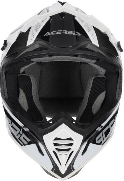 X-TRACK 22-06 HELMET, BLACK/WHITE, Size L