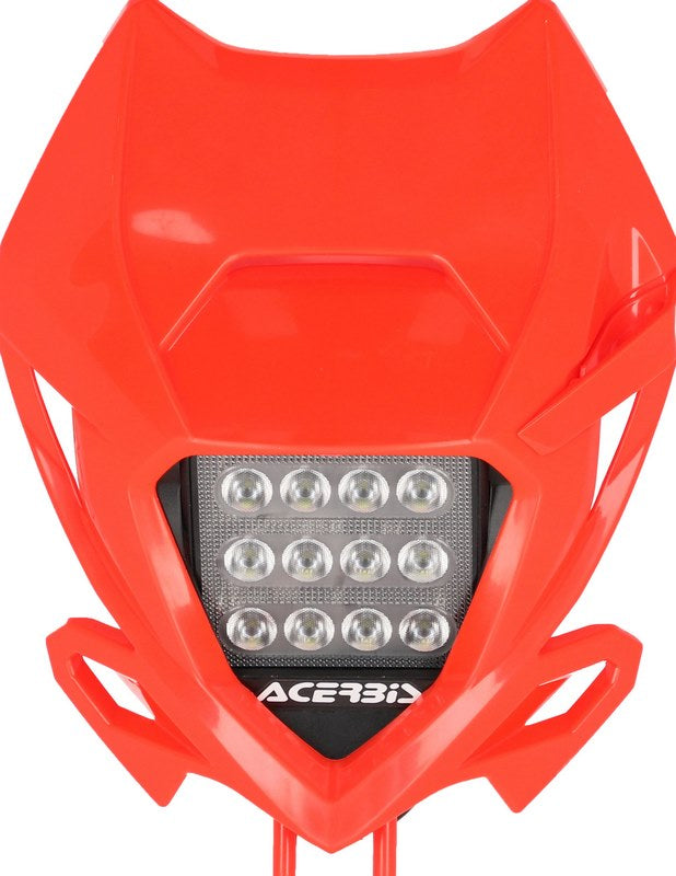 HEADLIGHT MASK VSL, RED