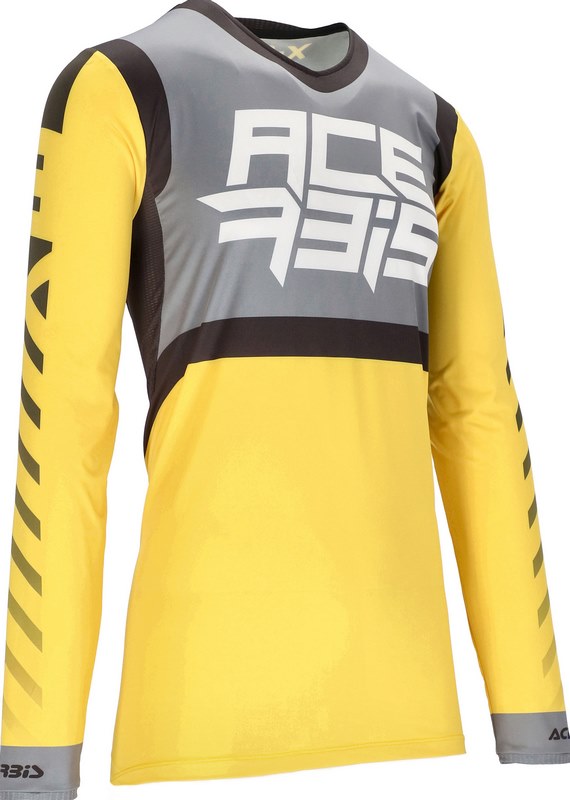 JERSEY X-FLEX FIVE, YELLOW/GREY