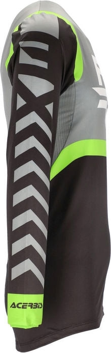 JERSEY X-FLEX FIVE, BLACK/GREEN