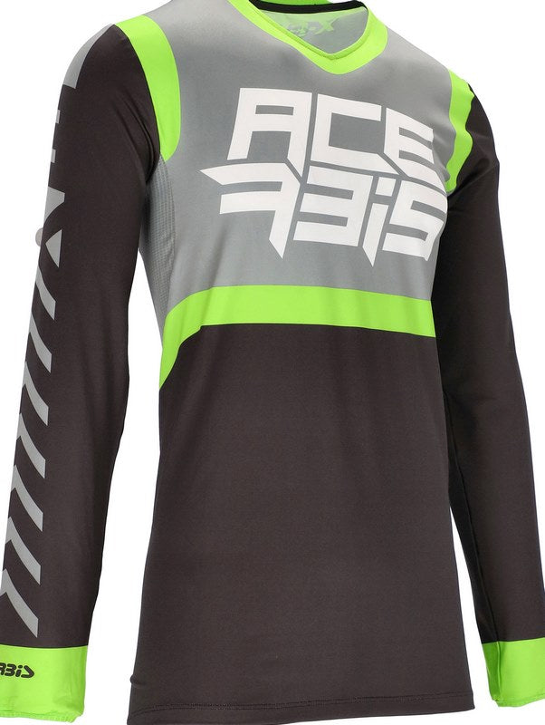 JERSEY X-FLEX FIVE, BLACK/GREEN