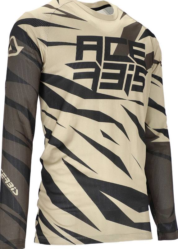 JERSEY MX J-WINDY FOUR VENTED, BEIGE/BLACK