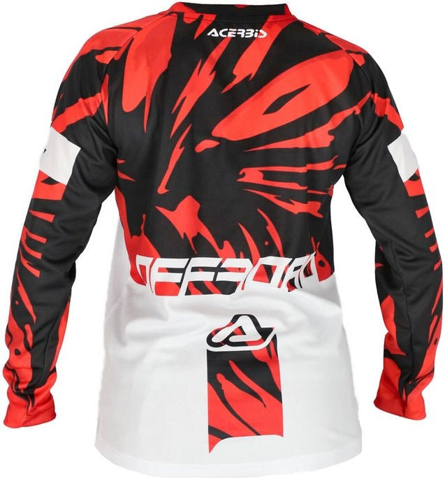 JERSEY MX J-KID FOUR, WHITE/RED