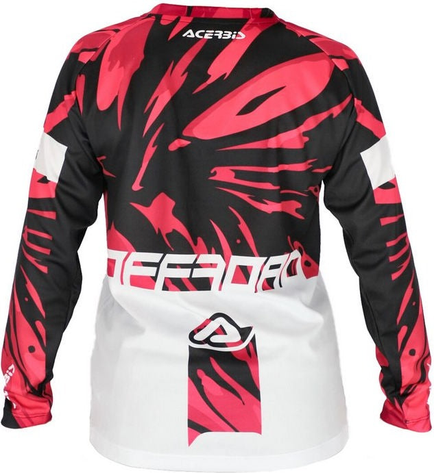 JERSEY MX J-KID FOUR, WHITE/PURPLE