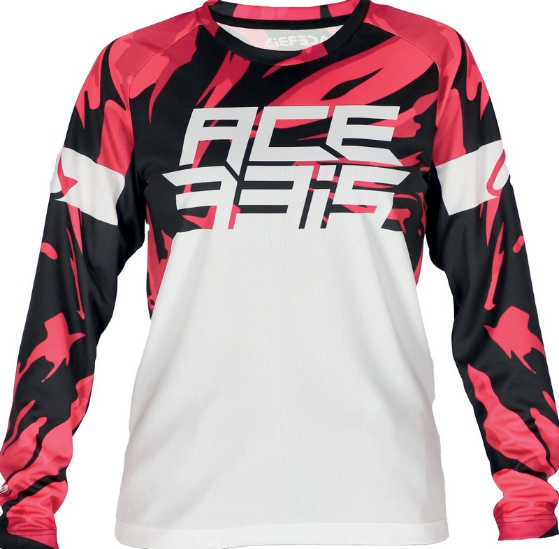 JERSEY MX J-KID FOUR, WHITE/PURPLE