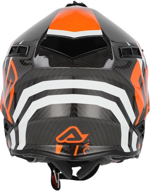 STEEL CARBON 22-06 HELMET, BLACK/FLUORESCENT ORANGE