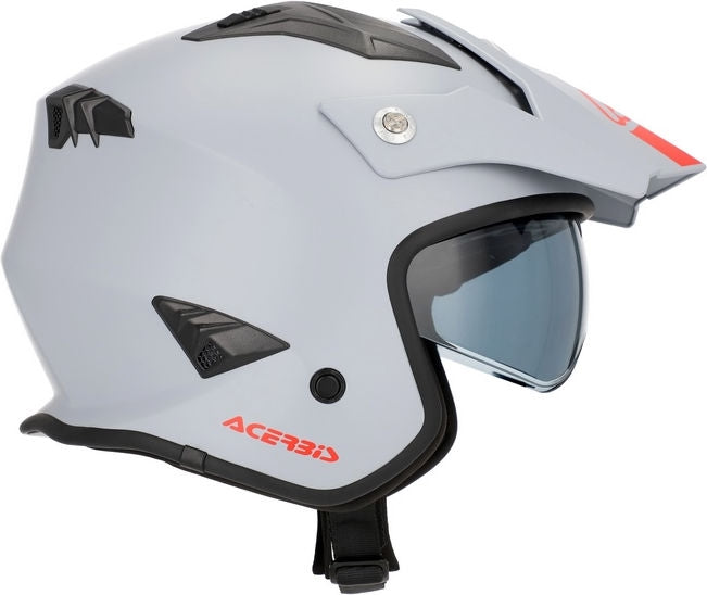 JET ARIA 22-06 HELMET, LIGHT GREY