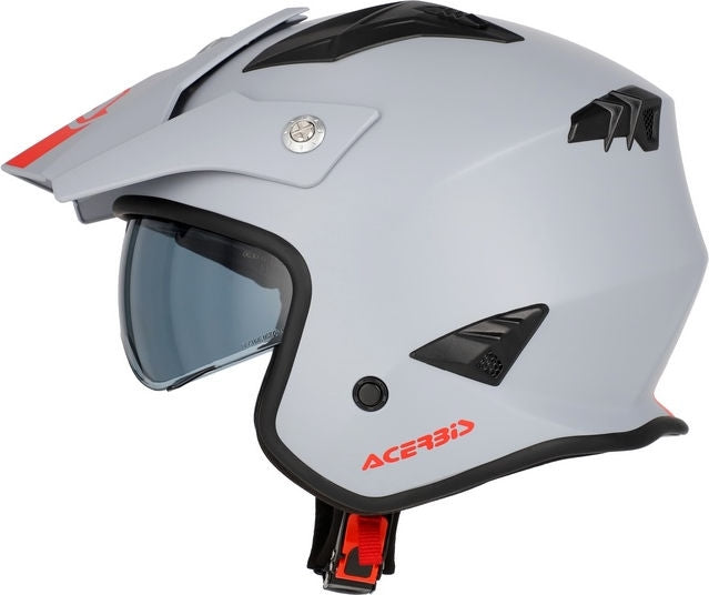 JET ARIA 22-06 HELMET, LIGHT GREY