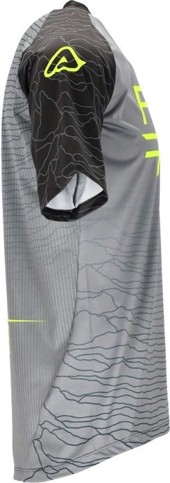 JERSEY MTB FLEX HALO, GREY/YELLOW