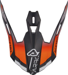 VISOR STEEL CARBON 22-06, BLACK/FLUORESCENT ORANGE