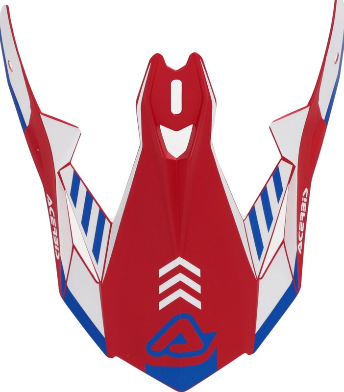 VISOR X-TRACK 22-06, RED/BLUE