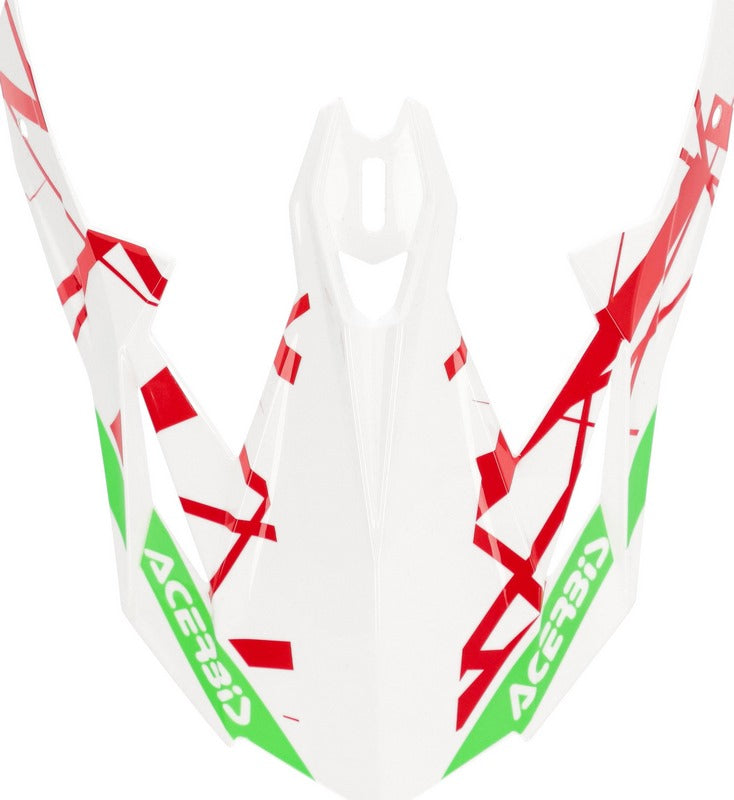 VISOR X-TRACK 22-06, GREEN/WHITE