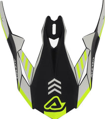 VISOR X-TRACK 22-06, FLUORESCENT YELLOW/BLACK