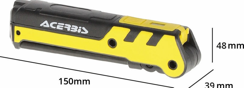 FLAME WORK LIGHT, BLACK/YELLOW