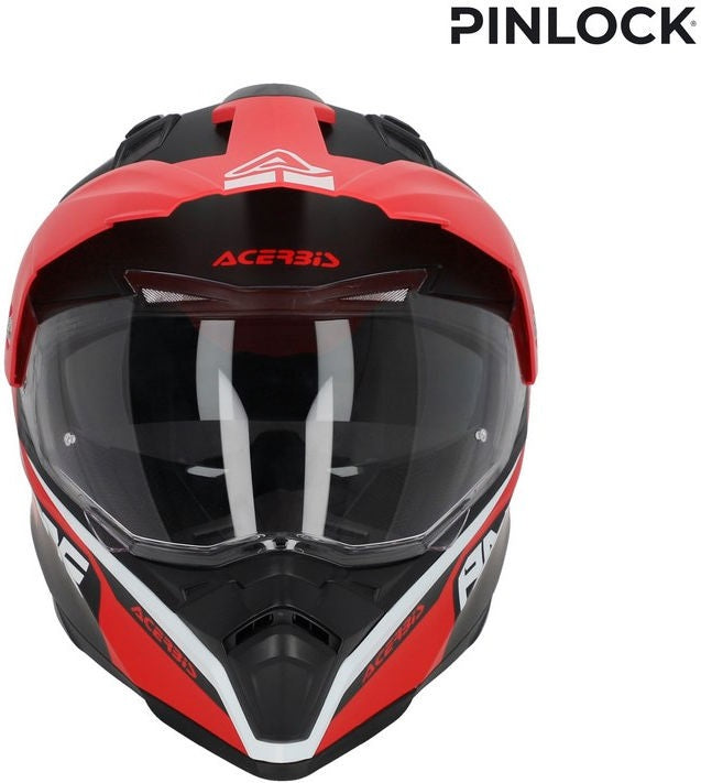 FLIP FS-606 22-06 HELMET, GREY/RED