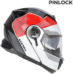 SEREL 22-06 HELMET, WHITE/RED, Size S