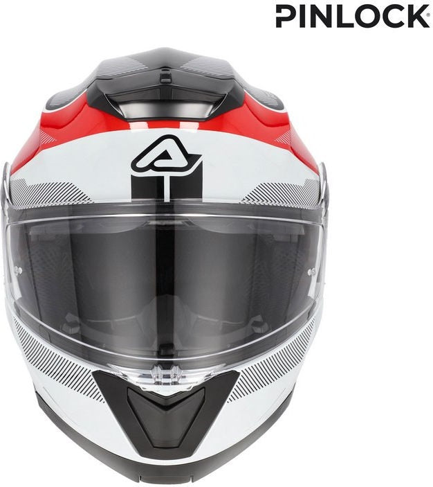 SEREL 22-06 HELMET, WHITE/RED, Size S