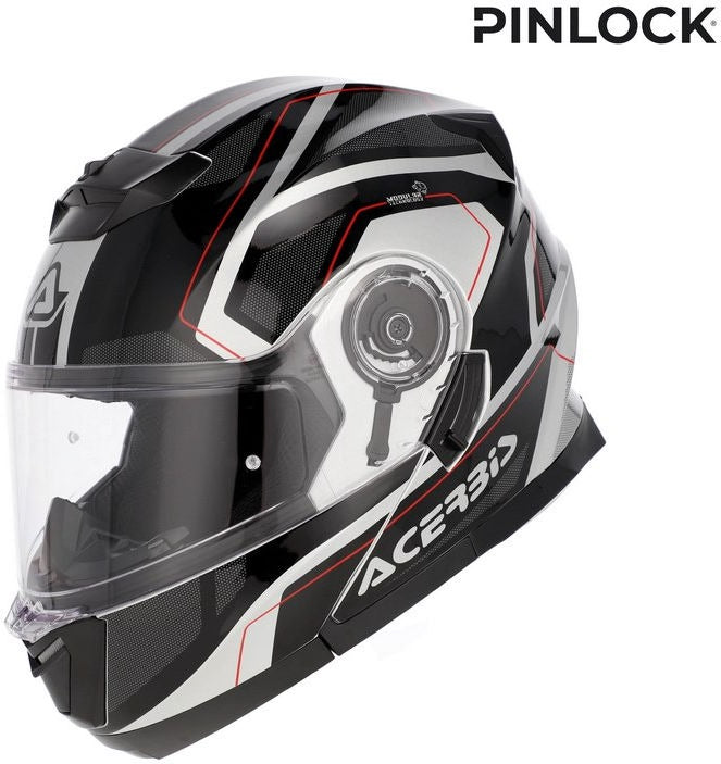 SEREL 22-06 HELMET, BLACK/SILVER