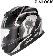 SEREL 22-06 HELMET, BLACK/SILVER