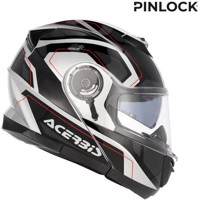 SEREL 22-06 HELMET, BLACK/SILVER