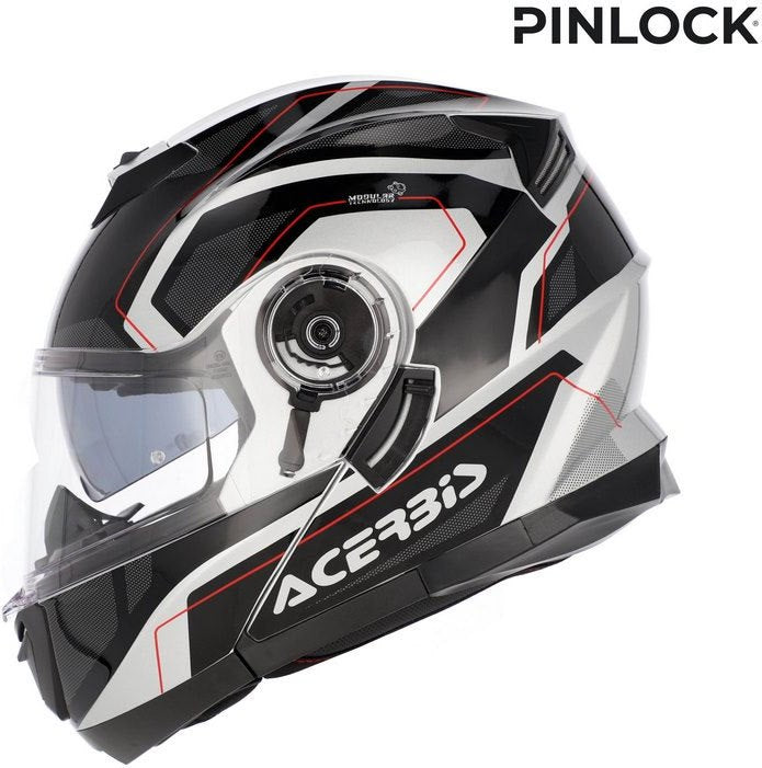 SEREL 22-06 HELMET, BLACK/SILVER