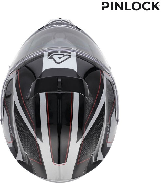 SEREL 22-06 HELMET, BLACK/SILVER