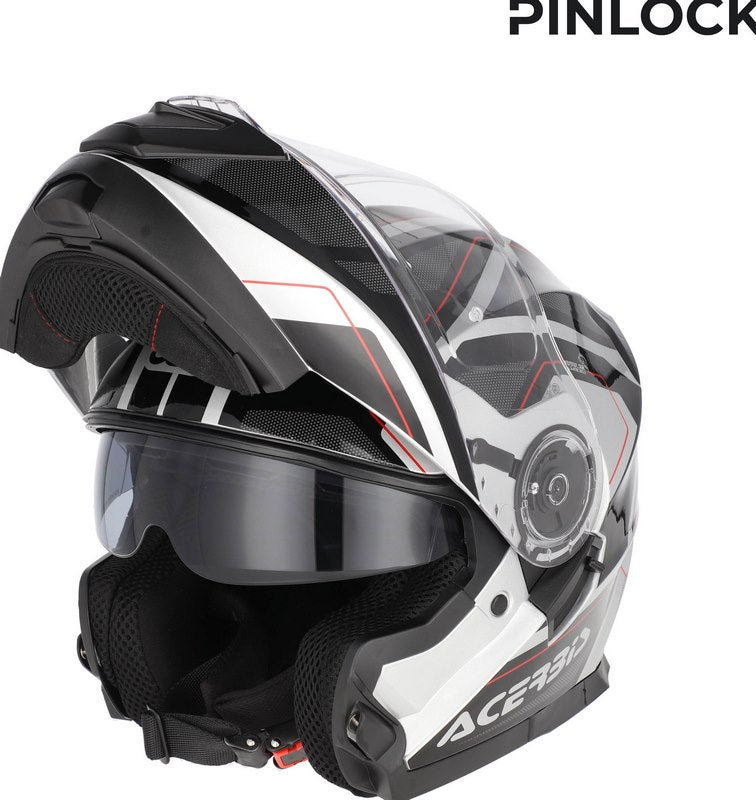 SEREL 22-06 HELMET, BLACK/SILVER