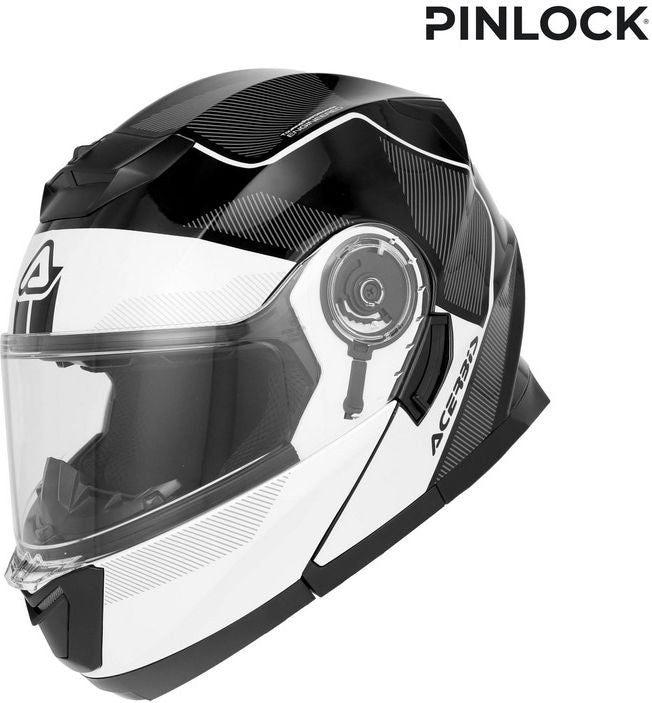 SEREL 22-06 HELMET, BLACK/WHITE