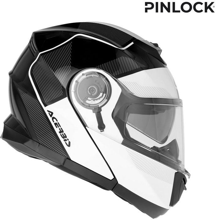 SEREL 22-06 HELMET, BLACK/WHITE