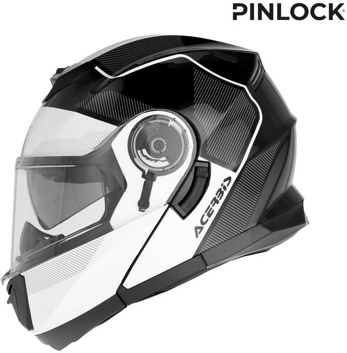 SEREL 22-06 HELMET, BLACK/WHITE