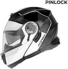 SEREL 22-06 HELMET, BLACK/WHITE