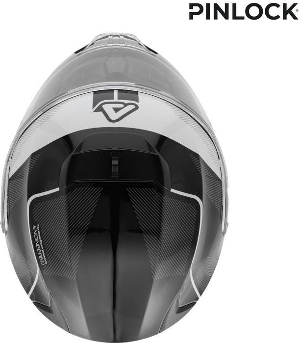 SEREL 22-06 HELMET, BLACK/WHITE