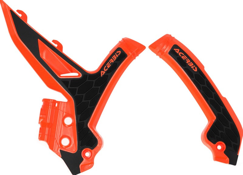 X-GRIP FRAME PROTECTOR, ORANGE/BLACK