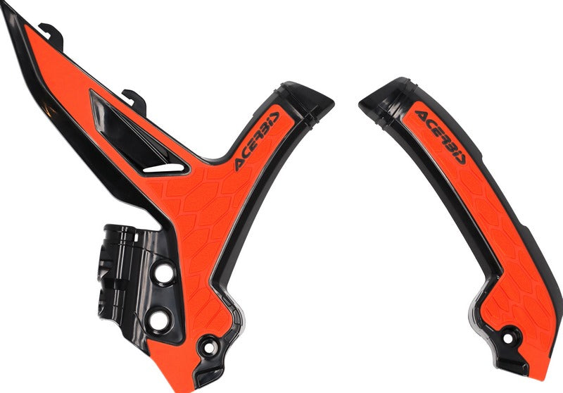 X-GRIP FRAME PROTECTOR, BLACK/ORANGE