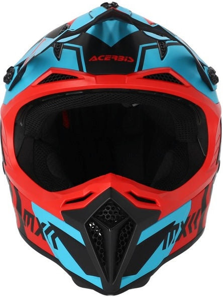 PROFILE 5 HELMET, RED/BLUE