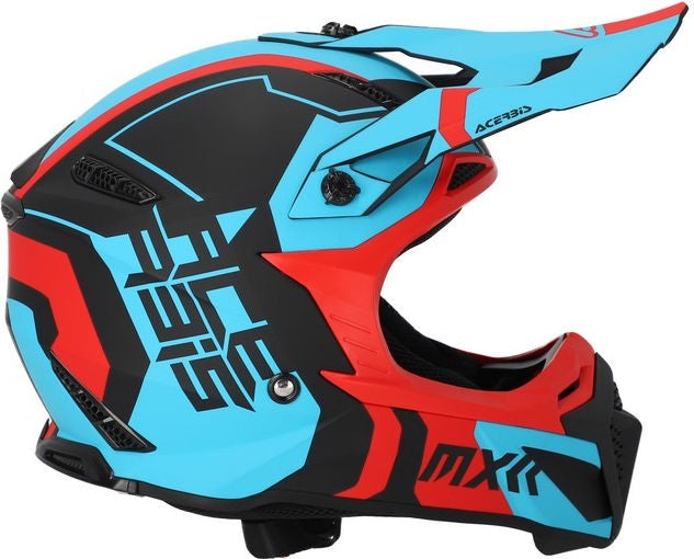PROFILE 5 HELMET, RED/BLUE