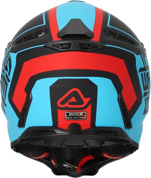 PROFILE 5 HELMET, RED/BLUE