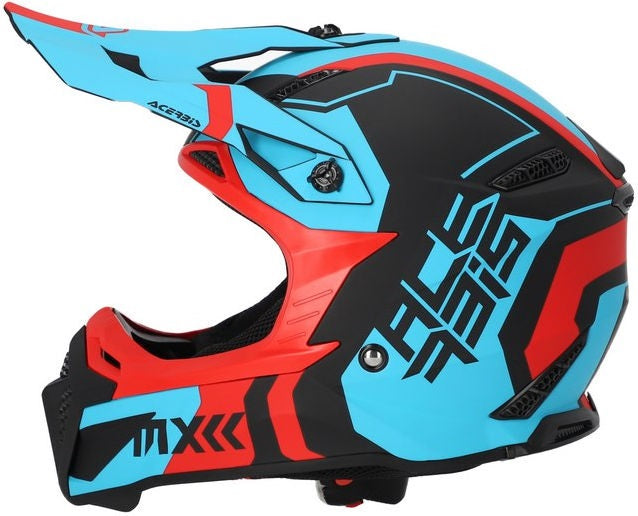 PROFILE 5 HELMET, RED/BLUE