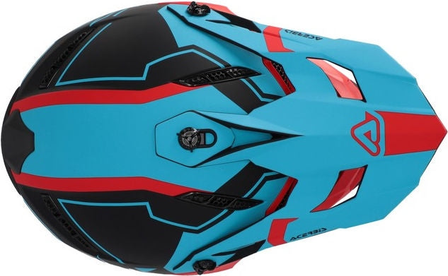PROFILE 5 HELMET, RED/BLUE